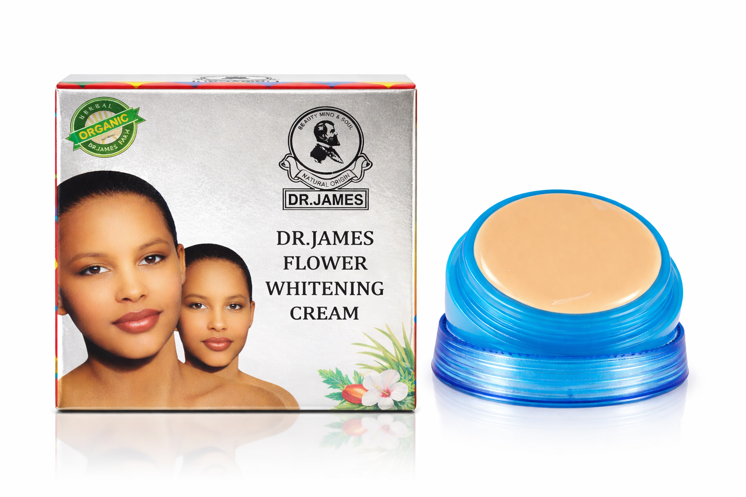 C1 DR.JAMES FLOWER WHITENING CREAM 4g.