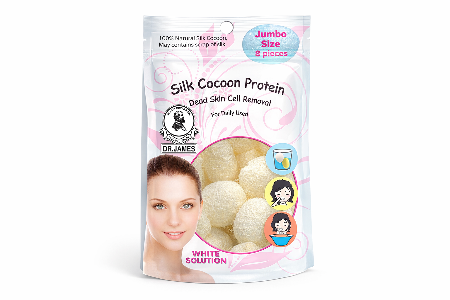 C23 DR.JAMES SILK COCOON 8 pcs.