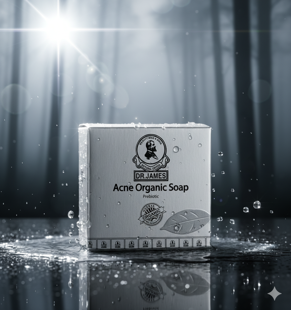 S1 DR.JAMES ACNE ORGANIC SOAP 80g.