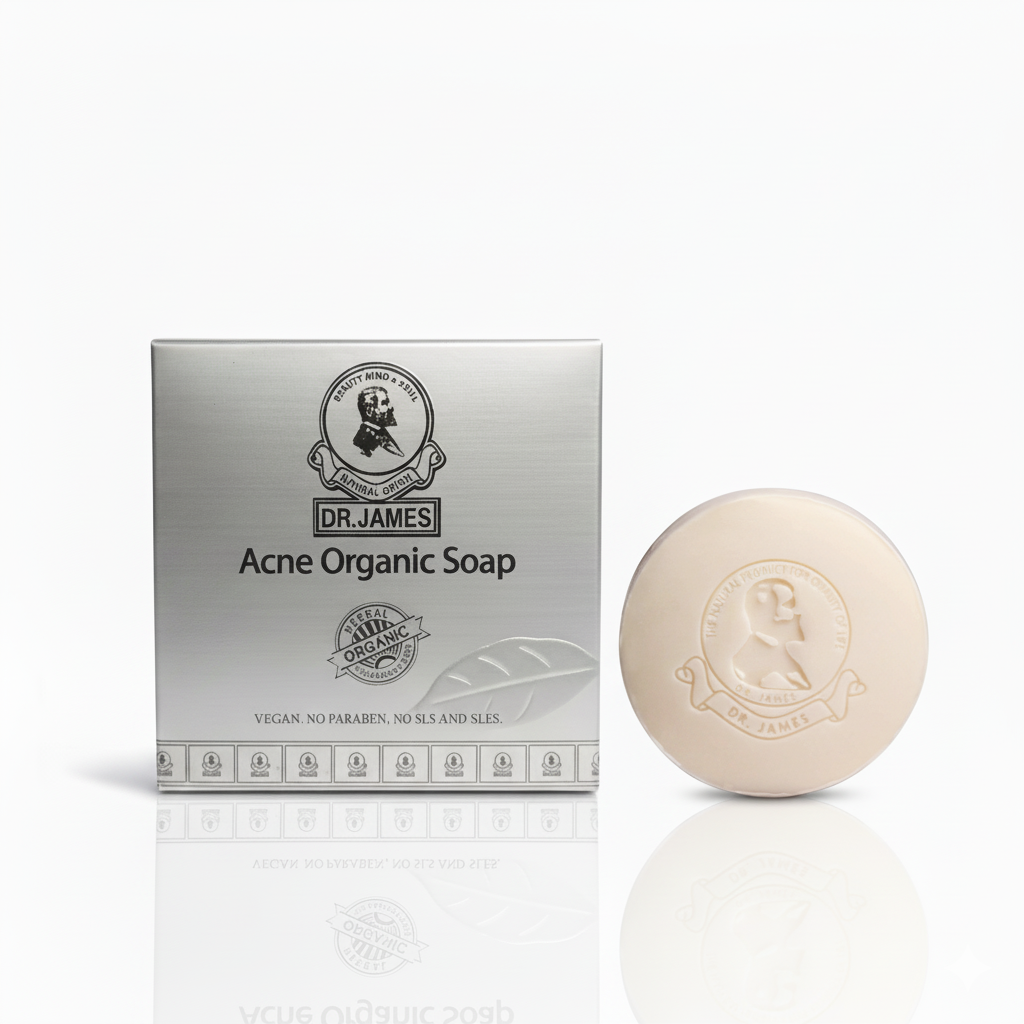 S1 DR.JAMES ACNE ORGANIC SOAP 80g.