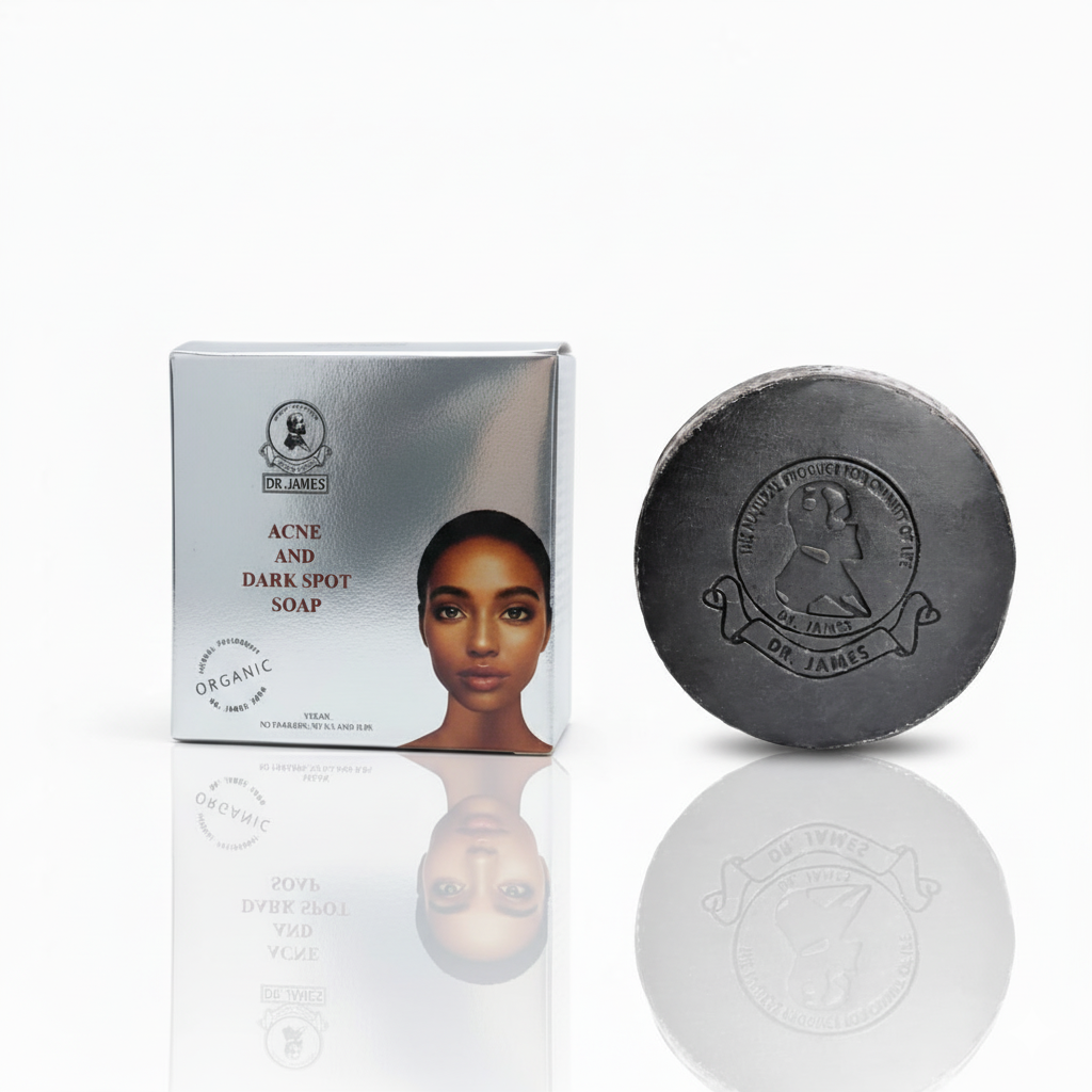 S27  DR.JAMES ACNE AND DARK SPOT SOAP 80g.